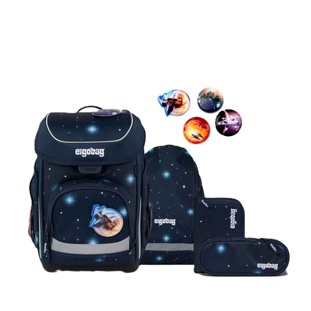 Ergobag Cubo KoBärnikus Reflex Edition Schulranzen Set 5tlg.