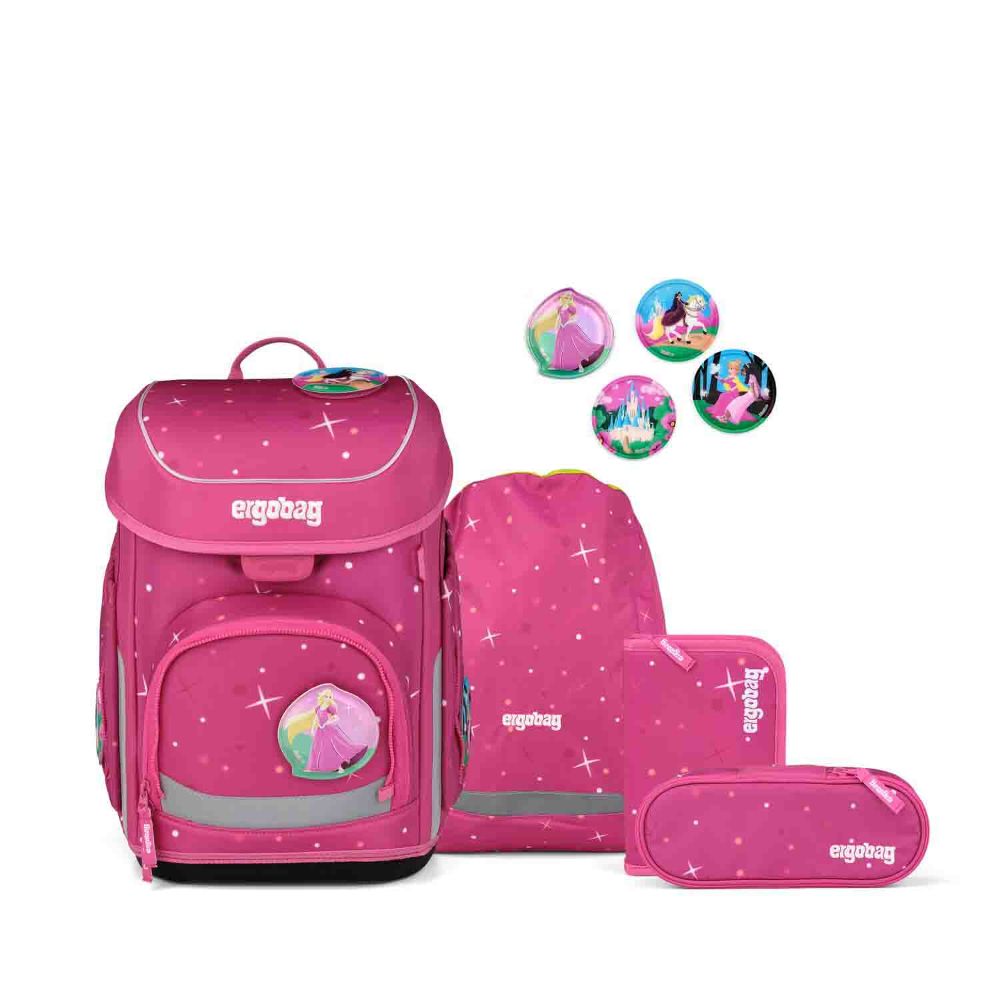 Ergobag Cubo ZauBärschloss Schulranzen Set 5tlg.