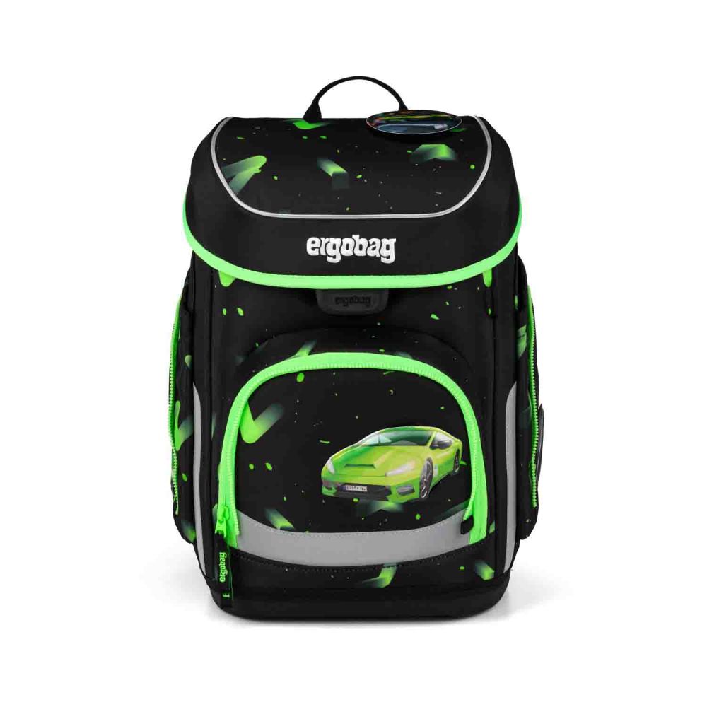 Ergobag Cubo Übärholspur Color Flash Edition Schulranzen Set 5tlg.