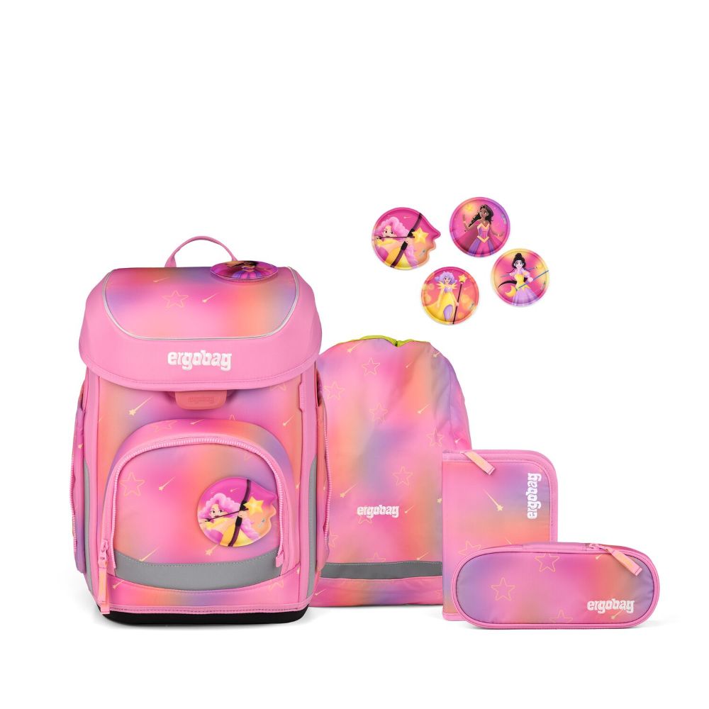 Ergobag Cubo UnbesiegBär Schulranzen Set 5tlg.