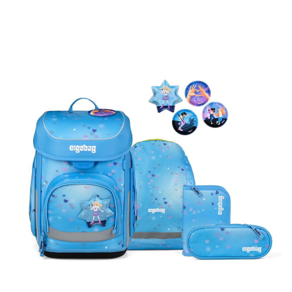 Ergobag Cubo BühnenfieBär Reflex Edition Schulranzen 5tlg.