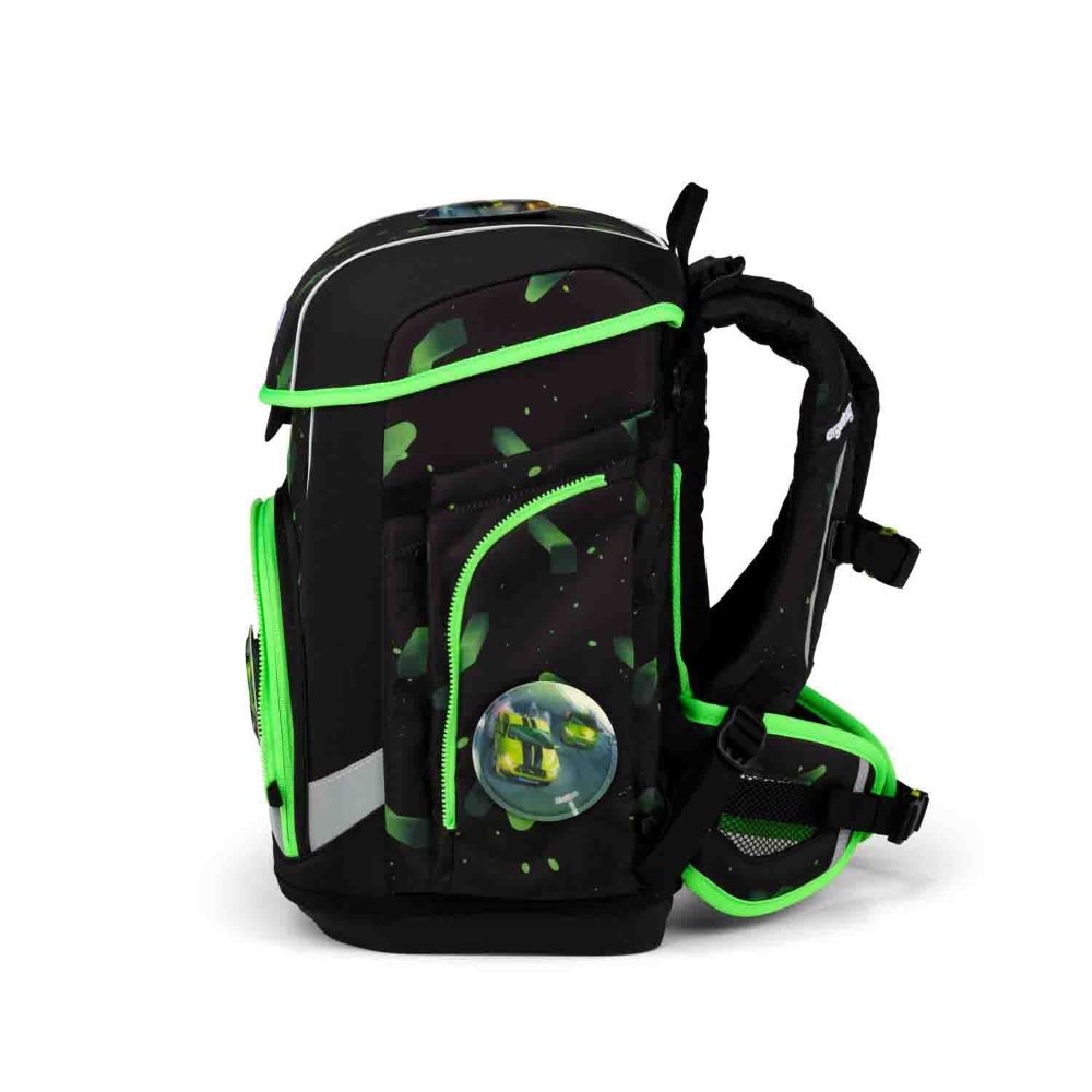 Ergobag Cubo Light Übärholspur Color Flash Edition Schulranzen Set 5tlg.