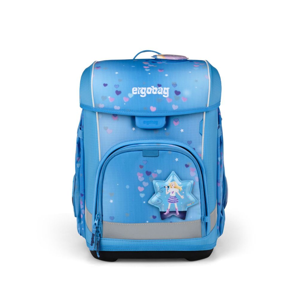 Ergobag Cubo Light BühnenfieBär Reflex Edition Schulranzen Set 5tlg.