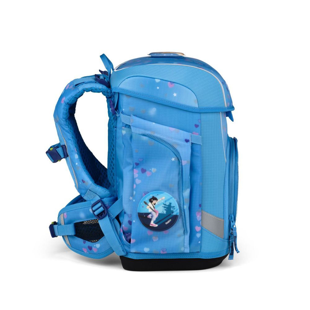 Ergobag Cubo Light BühnenfieBär Reflex Edition Schulranzen Set 5tlg.