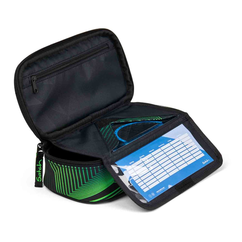 Satch Match Plus Seismic Green Kollektor Edition Schulrucksack Set 8tlg.
