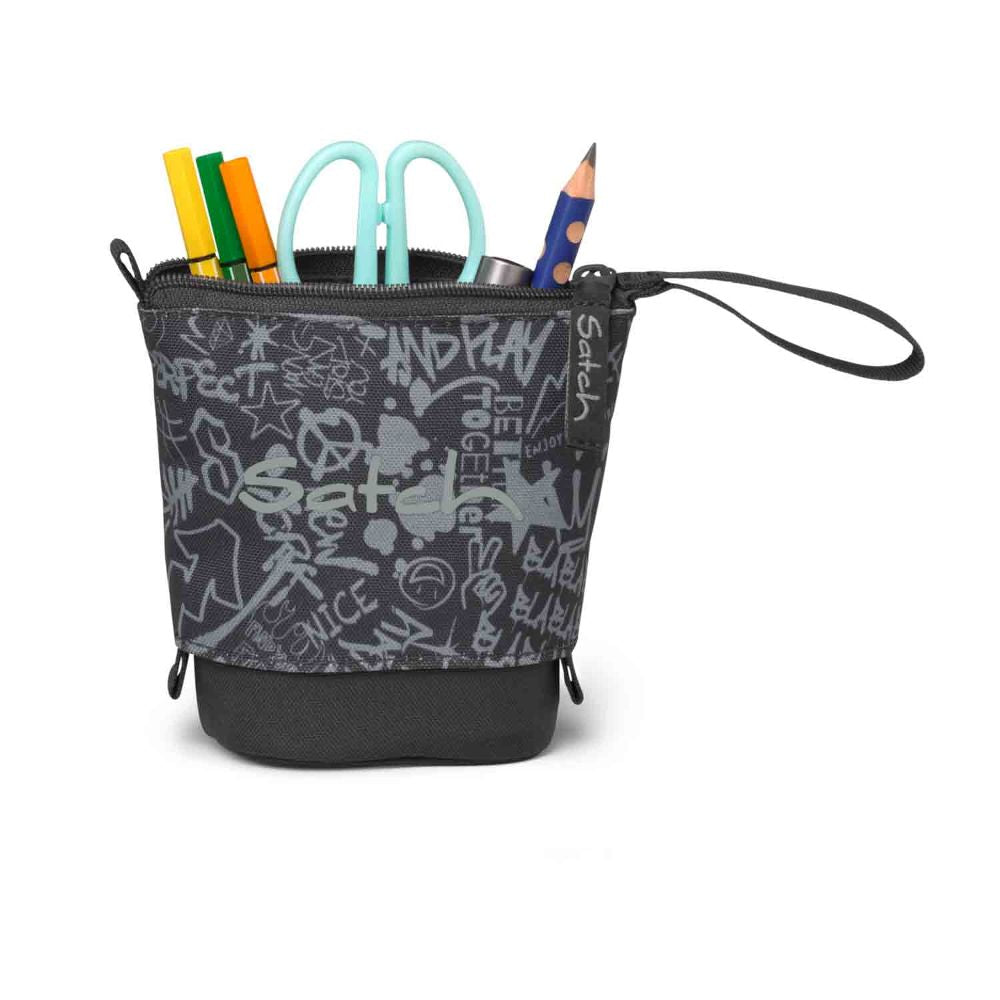 Satch Match Plus Street Ink Pencil Slider Light Edition Schulrucksack Set 3tlg.