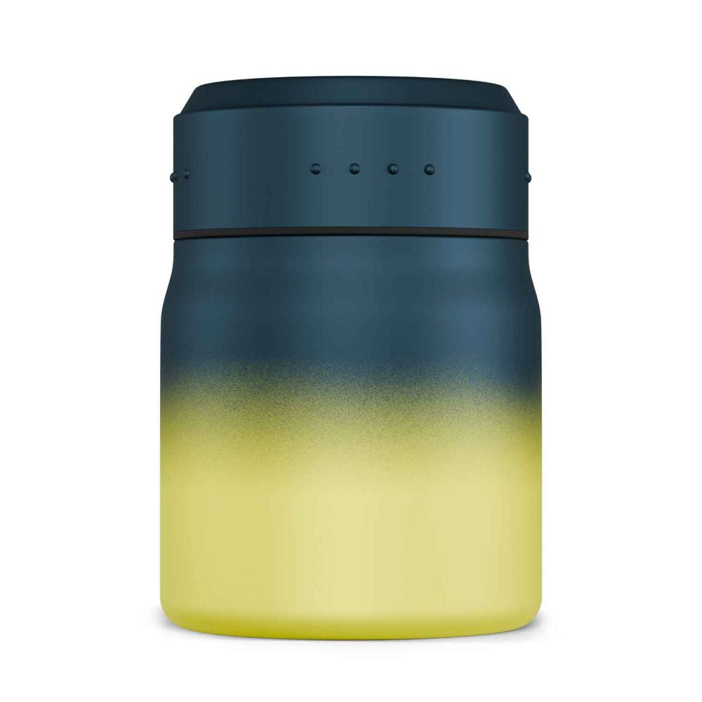 Satch Thermo Lunchbox Blue Graffiti 4tlg.