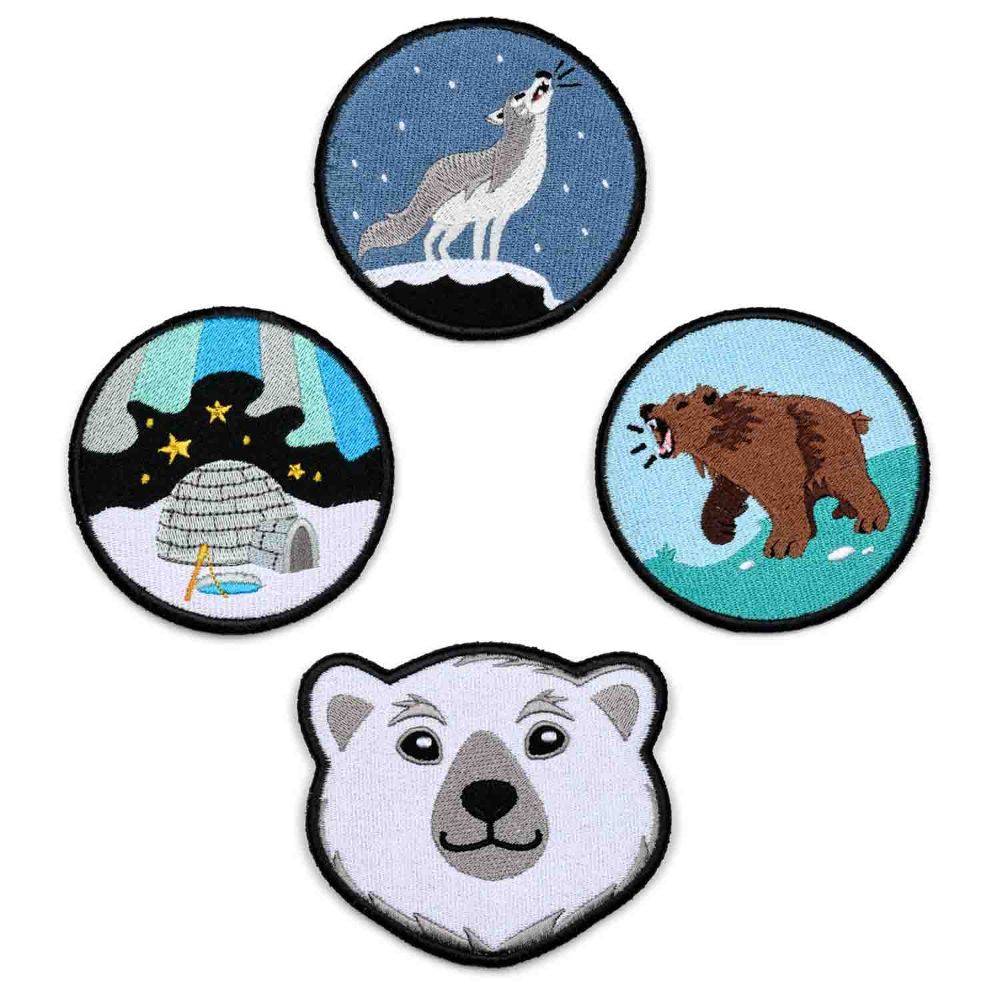 Ergobag Pack FährtenlesBär Nordic HorizonSchulrucksack Set 6tlg.
