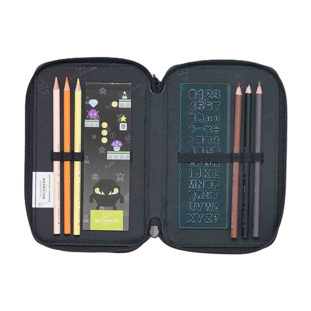 Beckmann Federmappe Pixel Maxi
