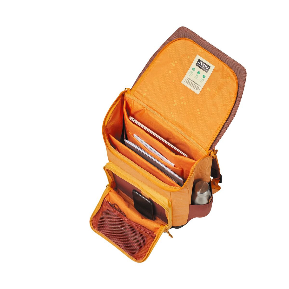 4YOU Bees Gelb Rucksack
