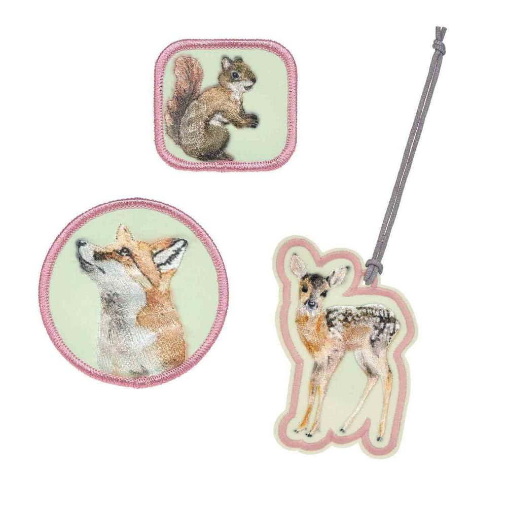 Lässig Forest School Patches Set 3tlg.
