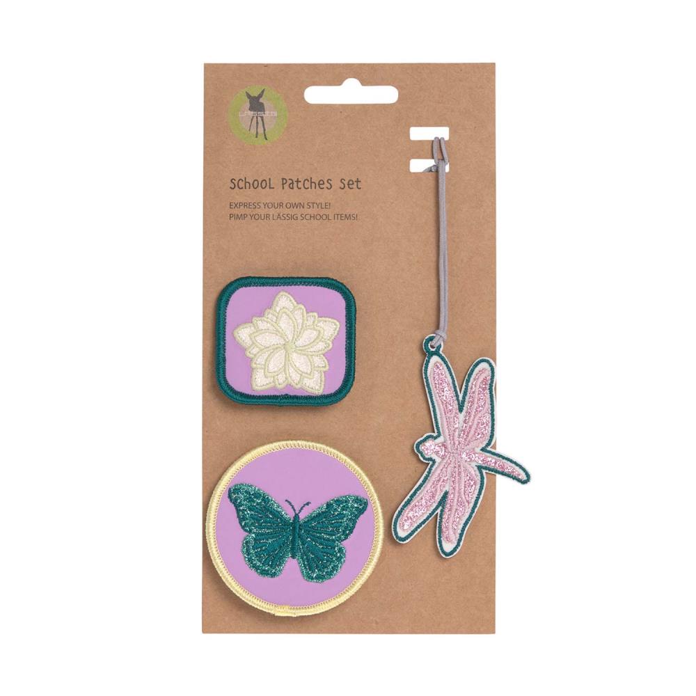 Lässig Dragonfly School Patches Set 3tlg.