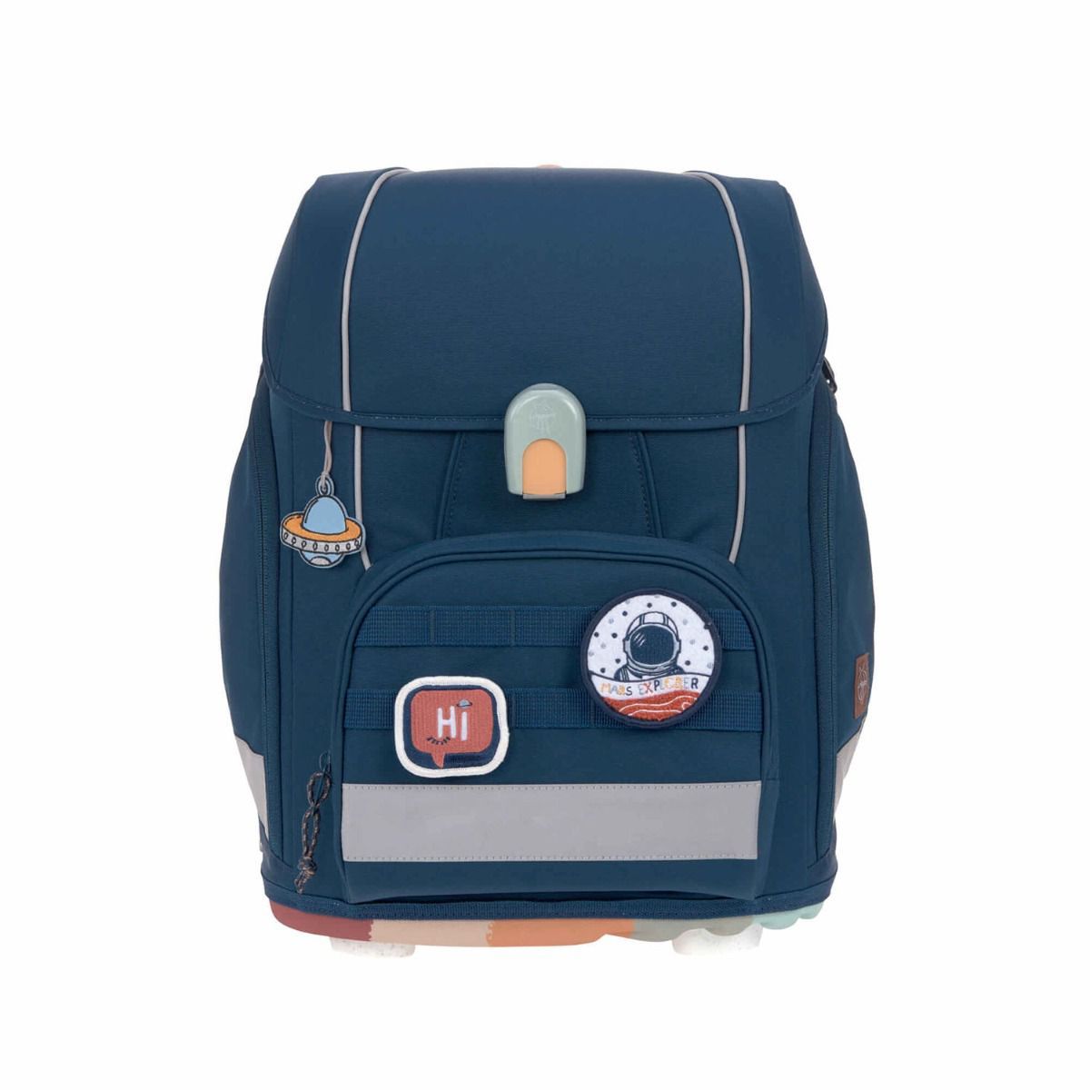 Lässig Boxy Unique Navy Schulranzen Set 7tlg.