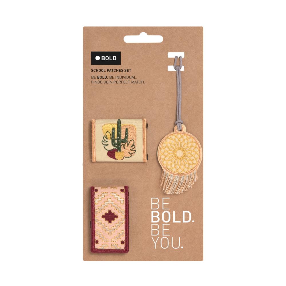 Lässig Bold Match Dream Catcher School Patches Set 3tlg.