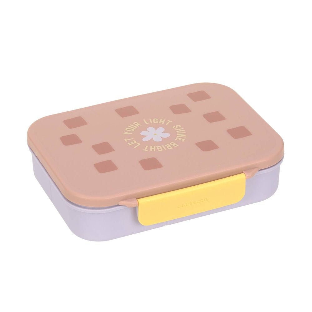 Lässig Bento Lunchbox Pattern Party Rose Lilac