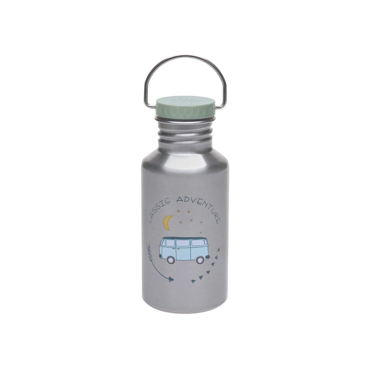Lässig Adventure Bus Edelstahl Trinkflasche