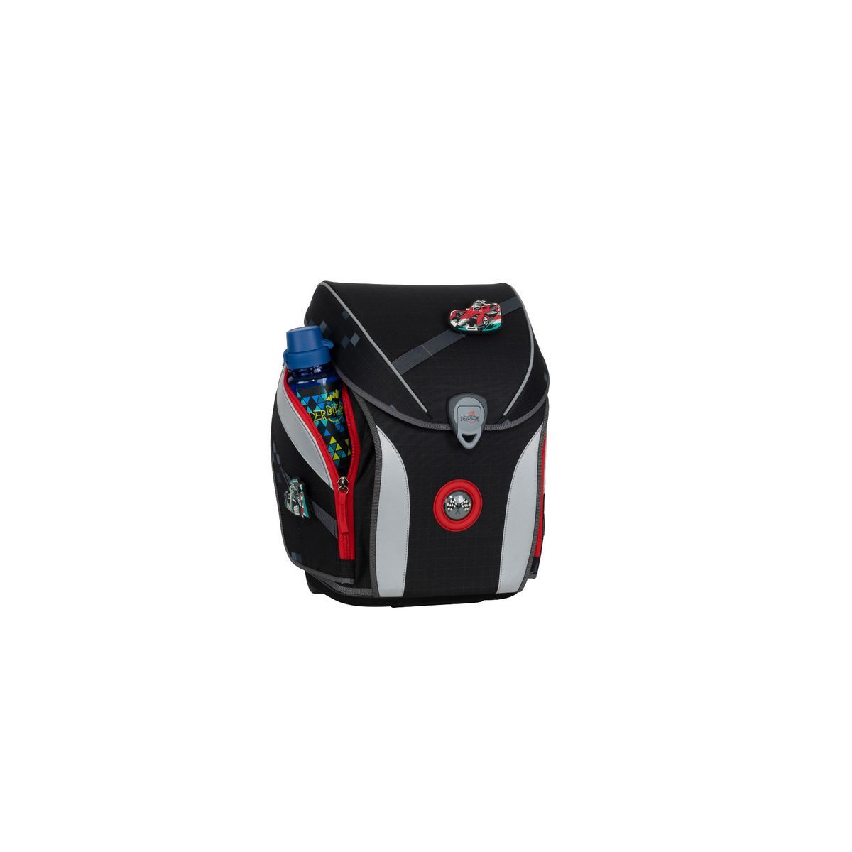 DerDieDas ErgoFlex MAX BUTTONS Speed Power Schulranzen Set 5tlg.