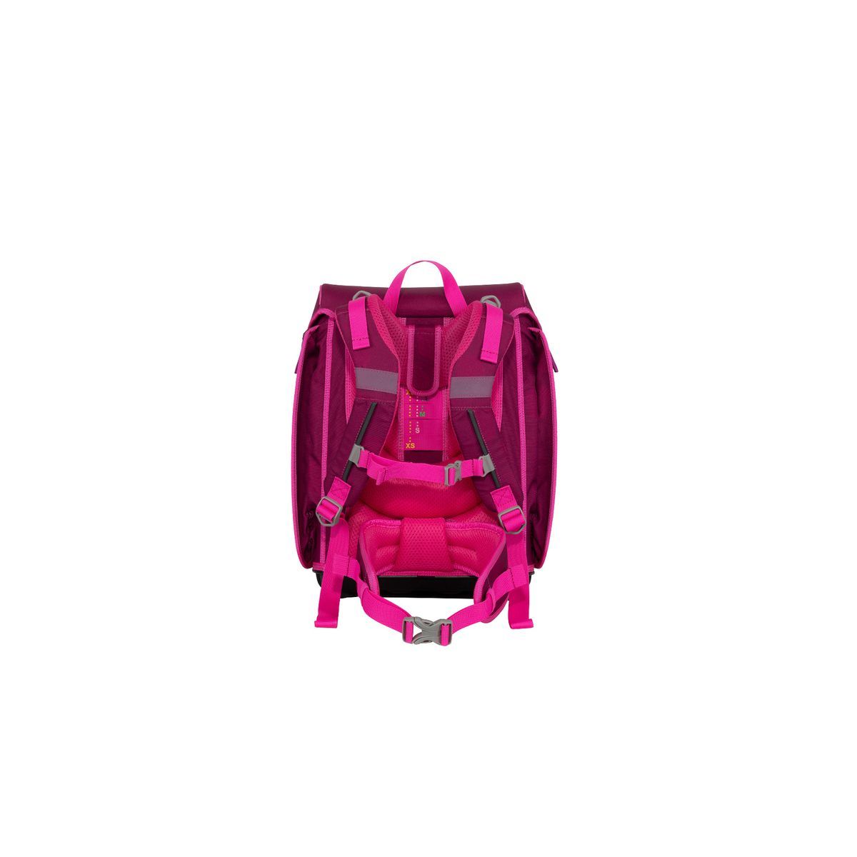 DerDieDas ErgoFlex MAX Exklusiv LED Glitter Rose Schulranzen Set 5tlg.