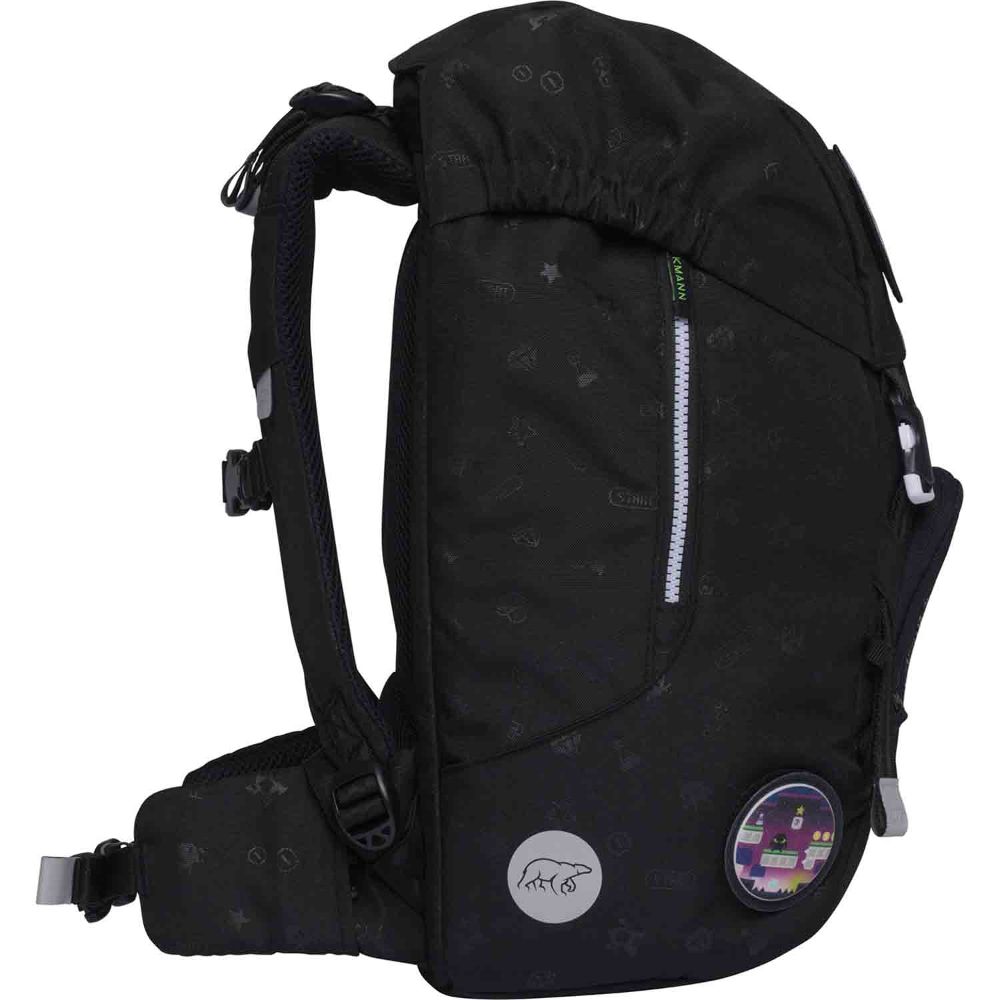 Beckmann Classic Maxi Pixel Schulrucksack Set 8tlg.