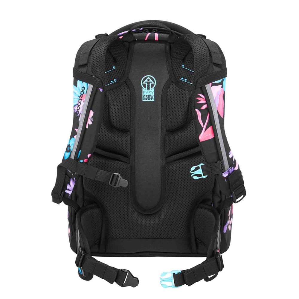 Coocazoo Mate Floral Artnight Schulrucksack Set 3tlg.