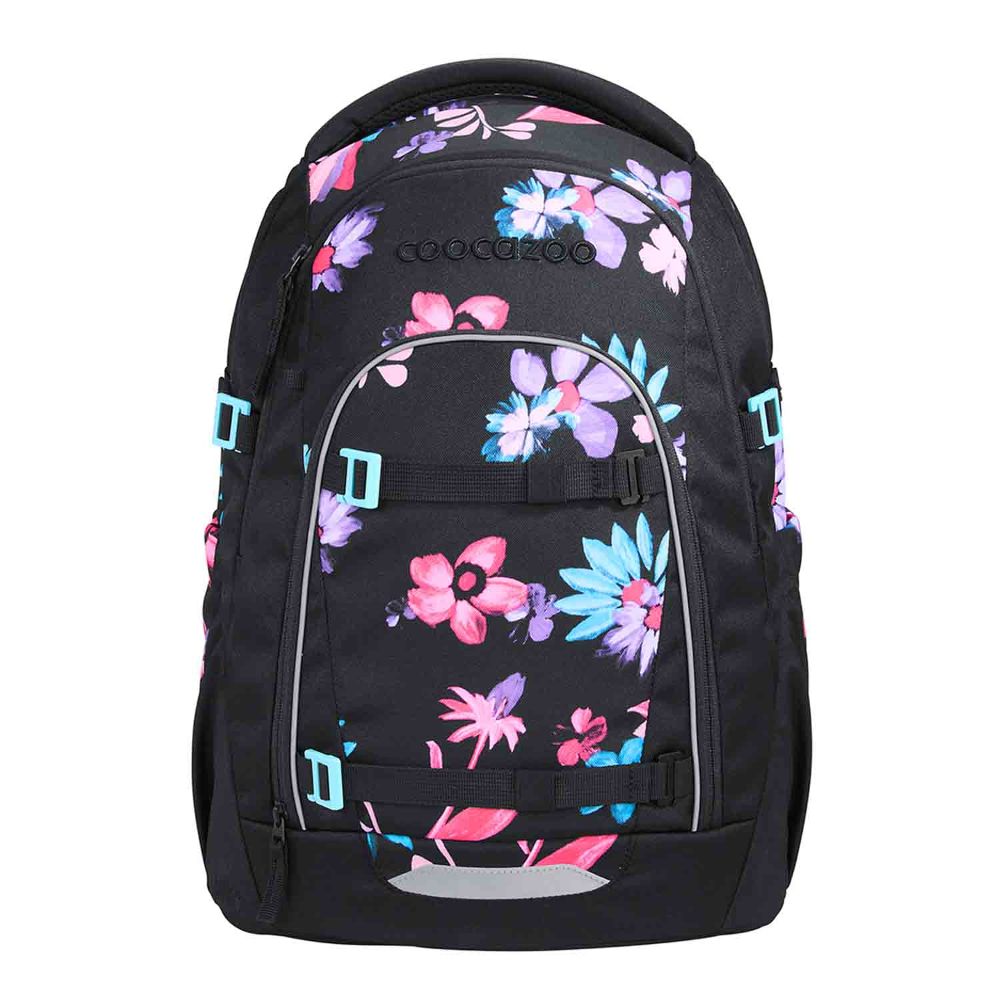Coocazoo Mate Floral Artnight Schulrucksack Set 2tlg.