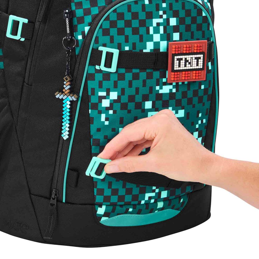 Coocazoo Mate Pixel Blox Schulrucksack