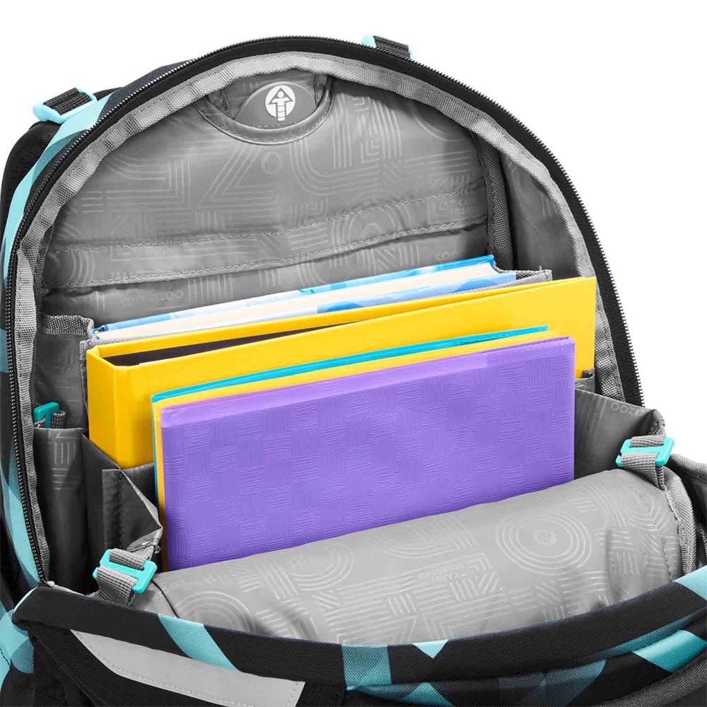 Coocazoo Mate Laser Lights Schulrucksack Set 3tlg.