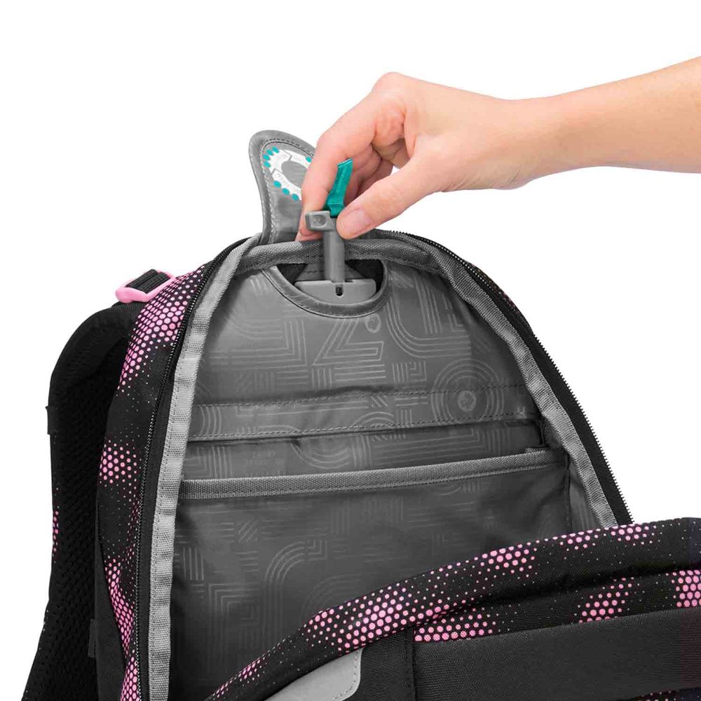 Coocazoo Porter Pink Illusion Schulrucksack Set 3tlg.
