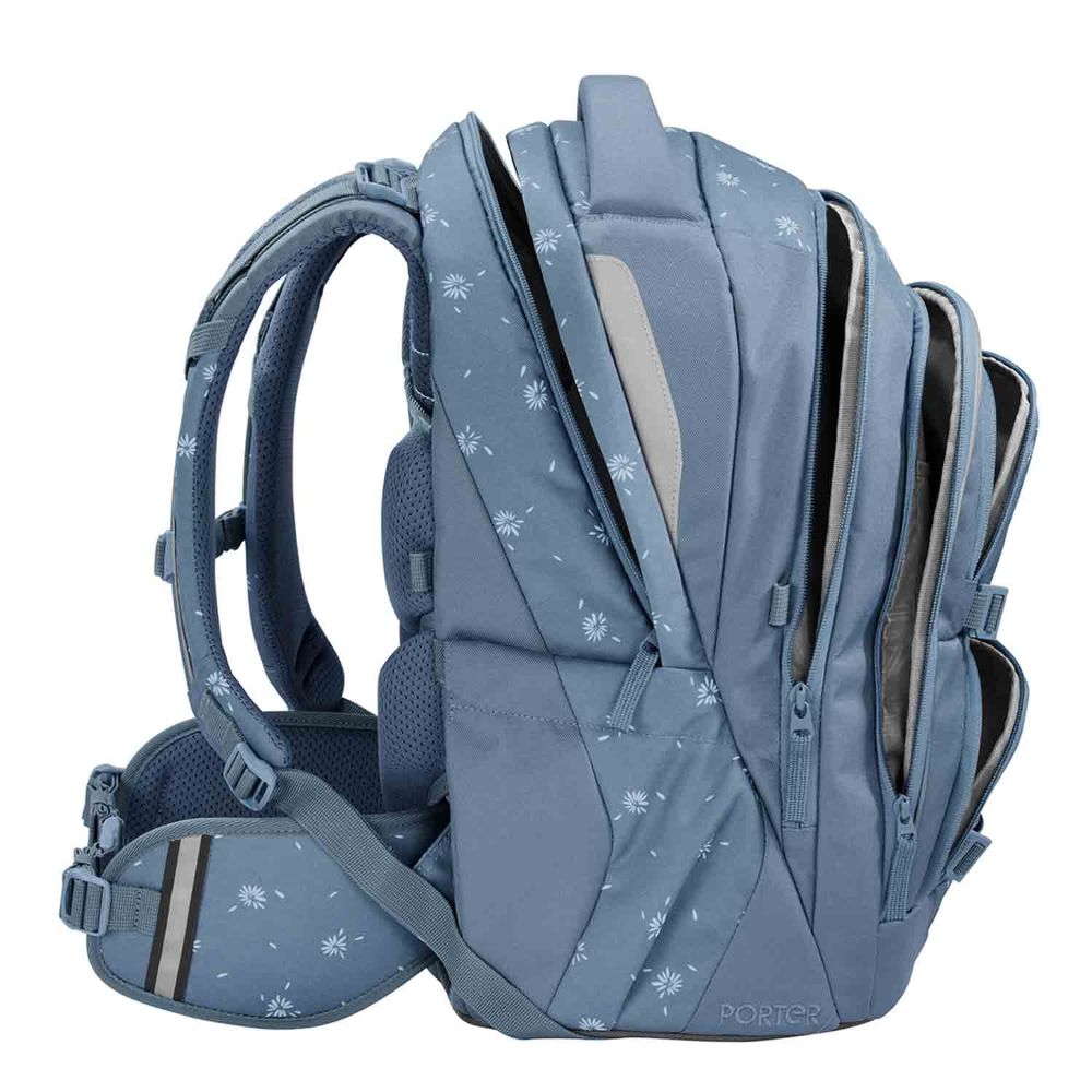 Coocazoo Porter Bloomy Daisy Schulrucksack Set 3tlg.