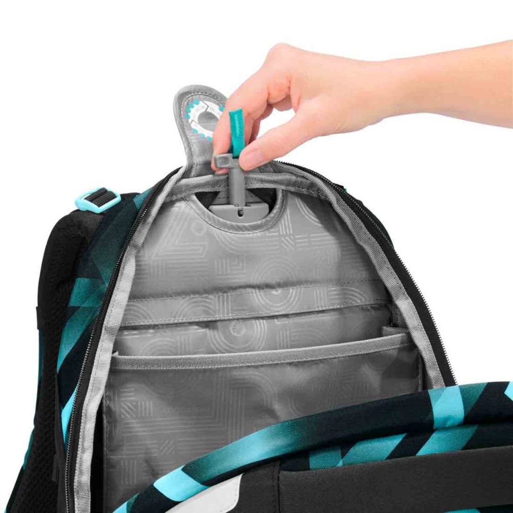 Coocazoo Porter Laser Lights Schulrucksack Set 3tlg.