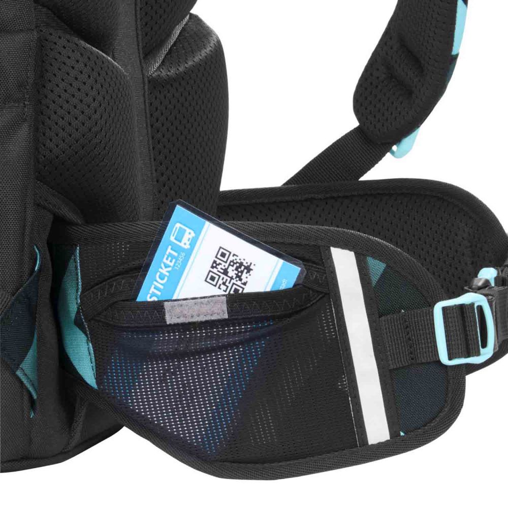 Coocazoo Porter Laser Lights Schulrucksack Set 3tlg.