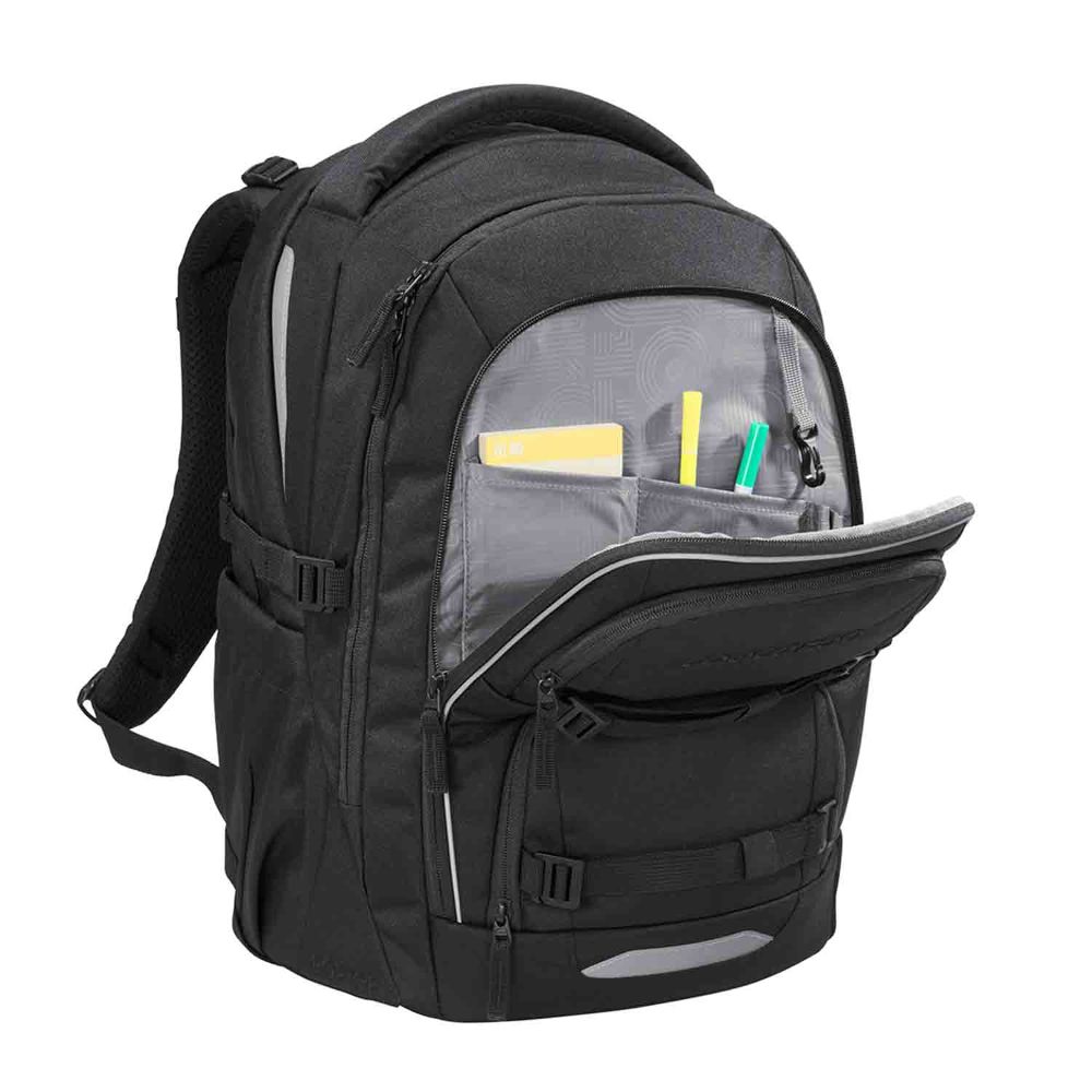 Coocazoo Porter Black Coal Schulrucksack Set 2tlg.