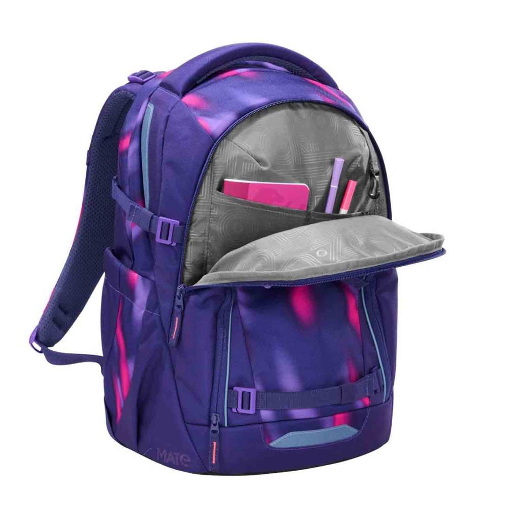 Coocazoo Mate Aurora Glow Schulrucksack Set 3tlg.