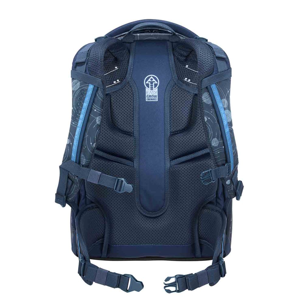 Coocazoo Mate Blue Orbit Schulrucksack