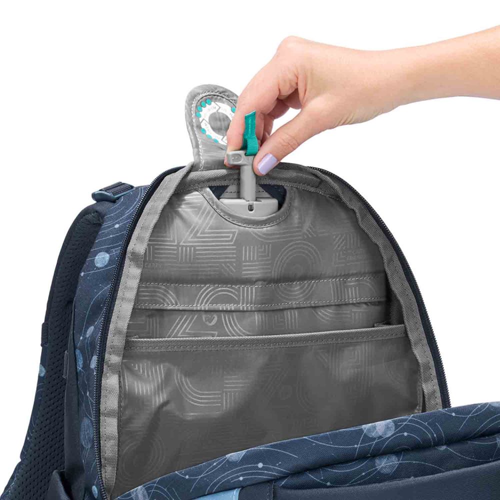 Coocazoo Mate Blue Orbit Schulrucksack