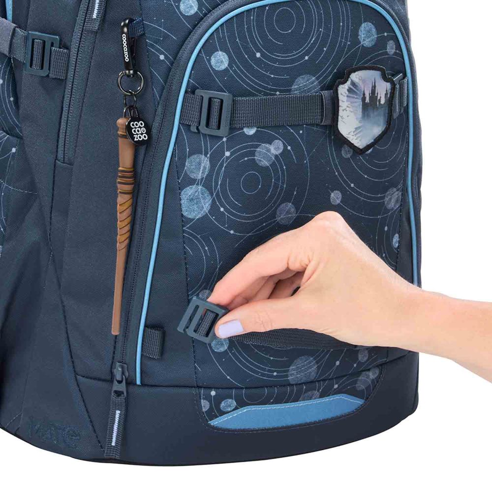 Coocazoo Mate Blue Orbit Schulrucksack