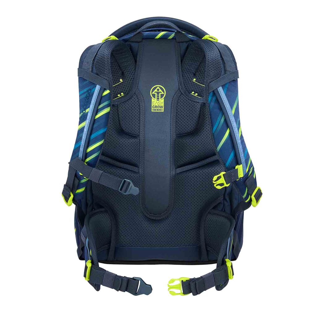 Coocazoo Porter Fast Lime Schulrucksack Set 3tlg.