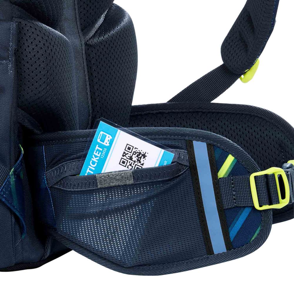 Coocazoo Porter Fast Lime Schulrucksack Set 3tlg.