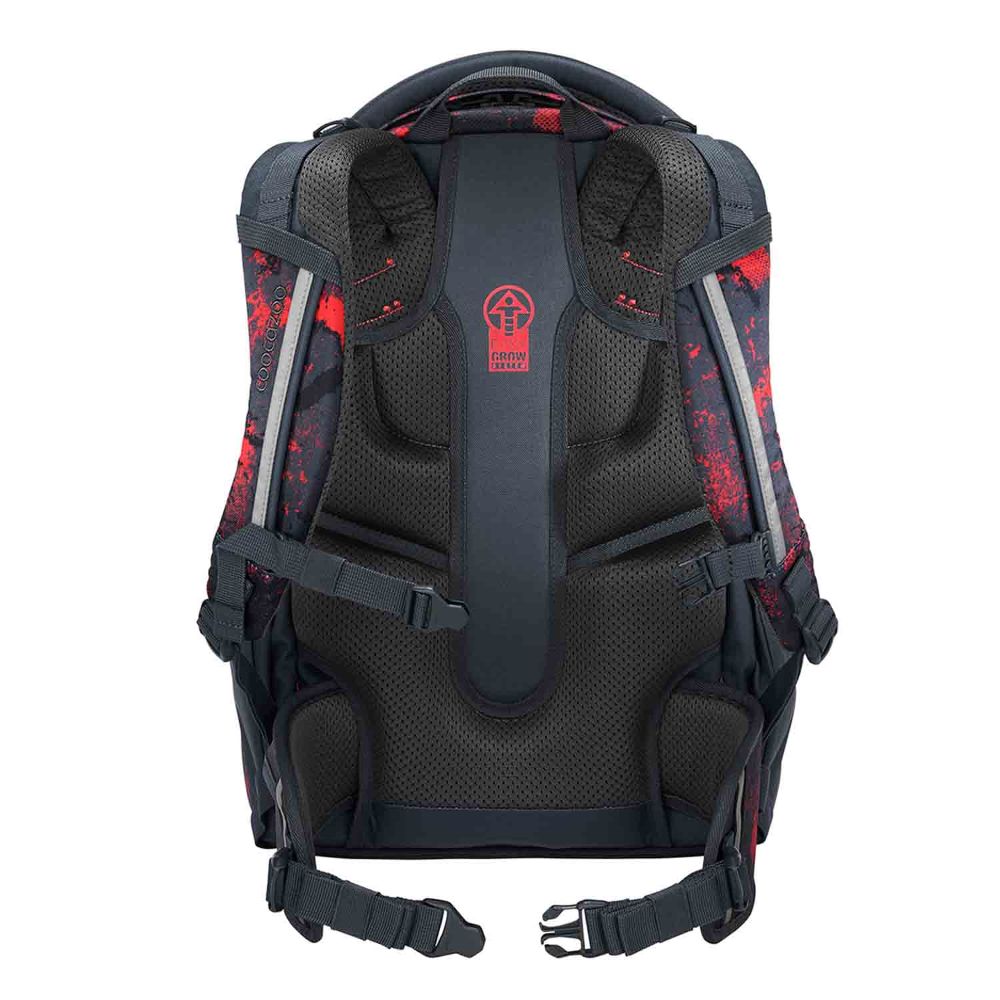 Coocazoo Porter Broken Black Schulrucksack Set 3tlg.