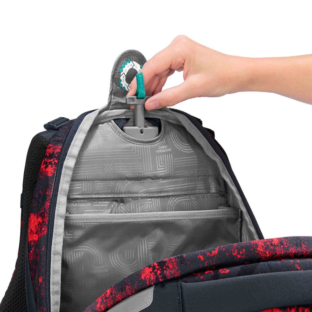 Coocazoo Porter Broken Black Schulrucksack Set 3tlg.