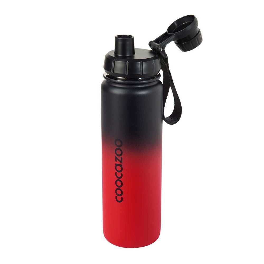 Coocazoo Trinkflasche 0,7 Liter Edelstahl Gardient Red