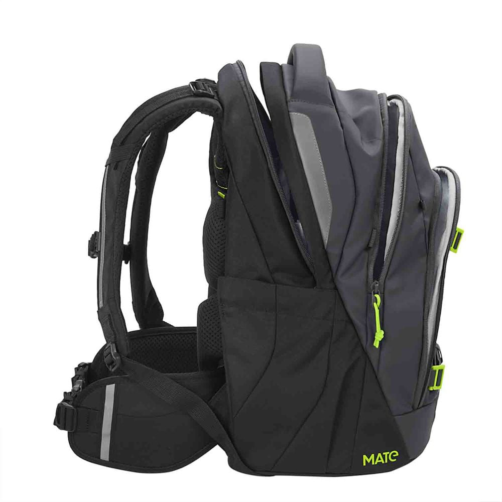 Coocazoo Mate Tarp Black Thunder Special Edition Schulrucksack Set 2tlg.