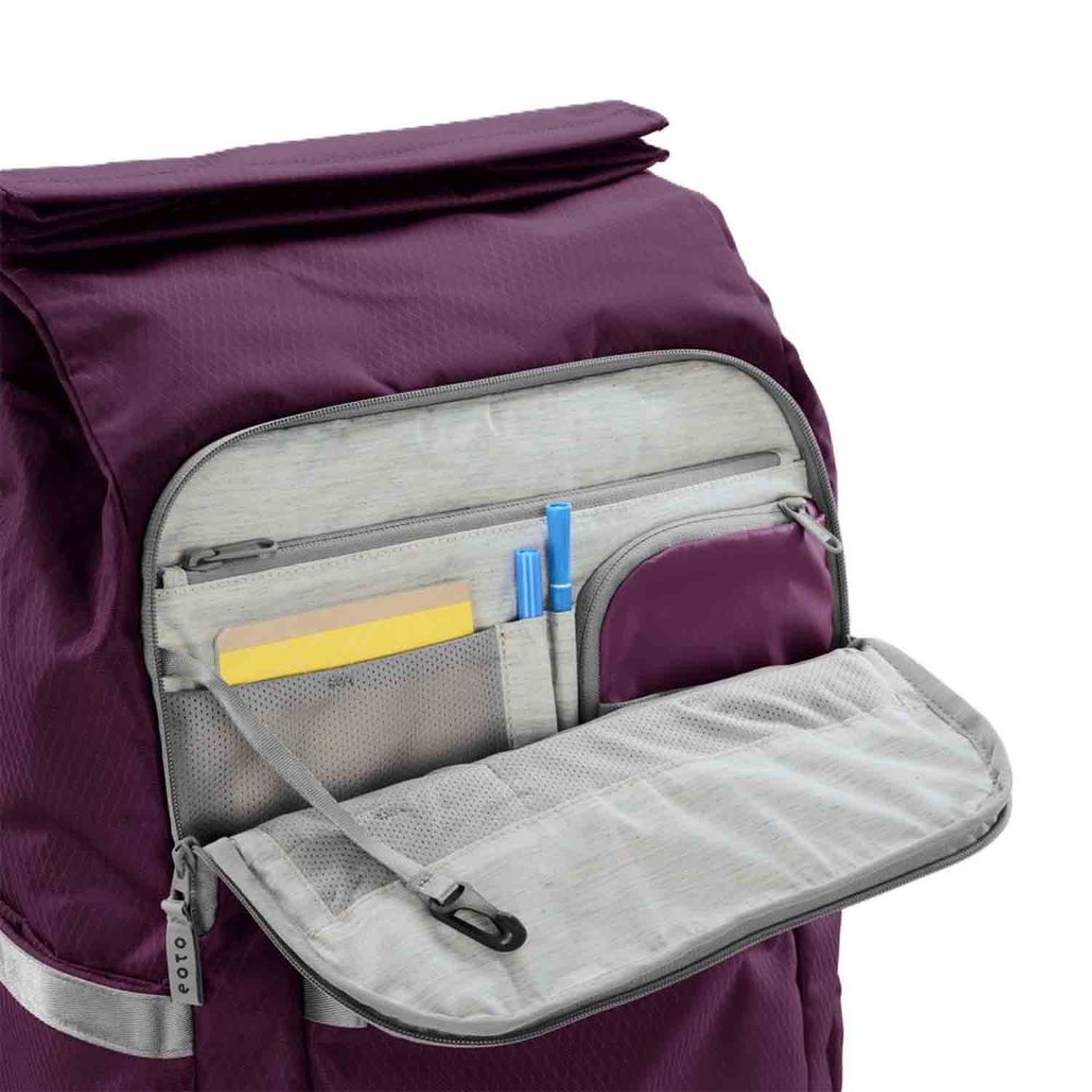 Eoto Tall41 Wein Rot Rucksack