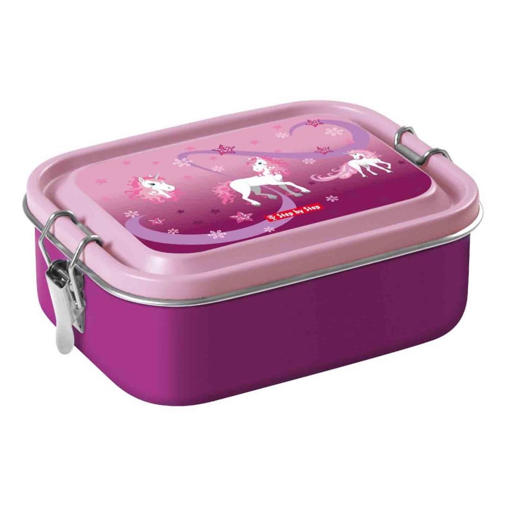 Step by Step Edelstahl Lunchbox Sweet Unicorn