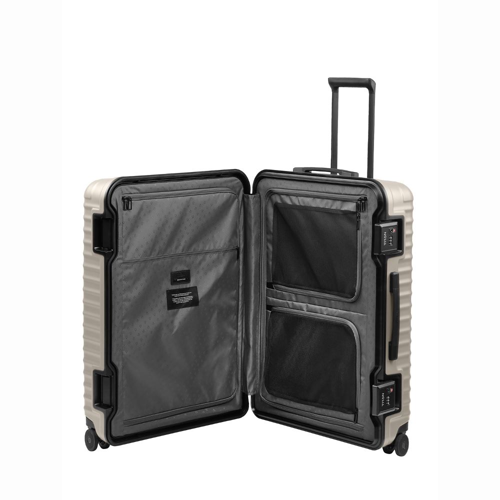 Titan Overseas Moonstone Grey Trolley L 75 cm