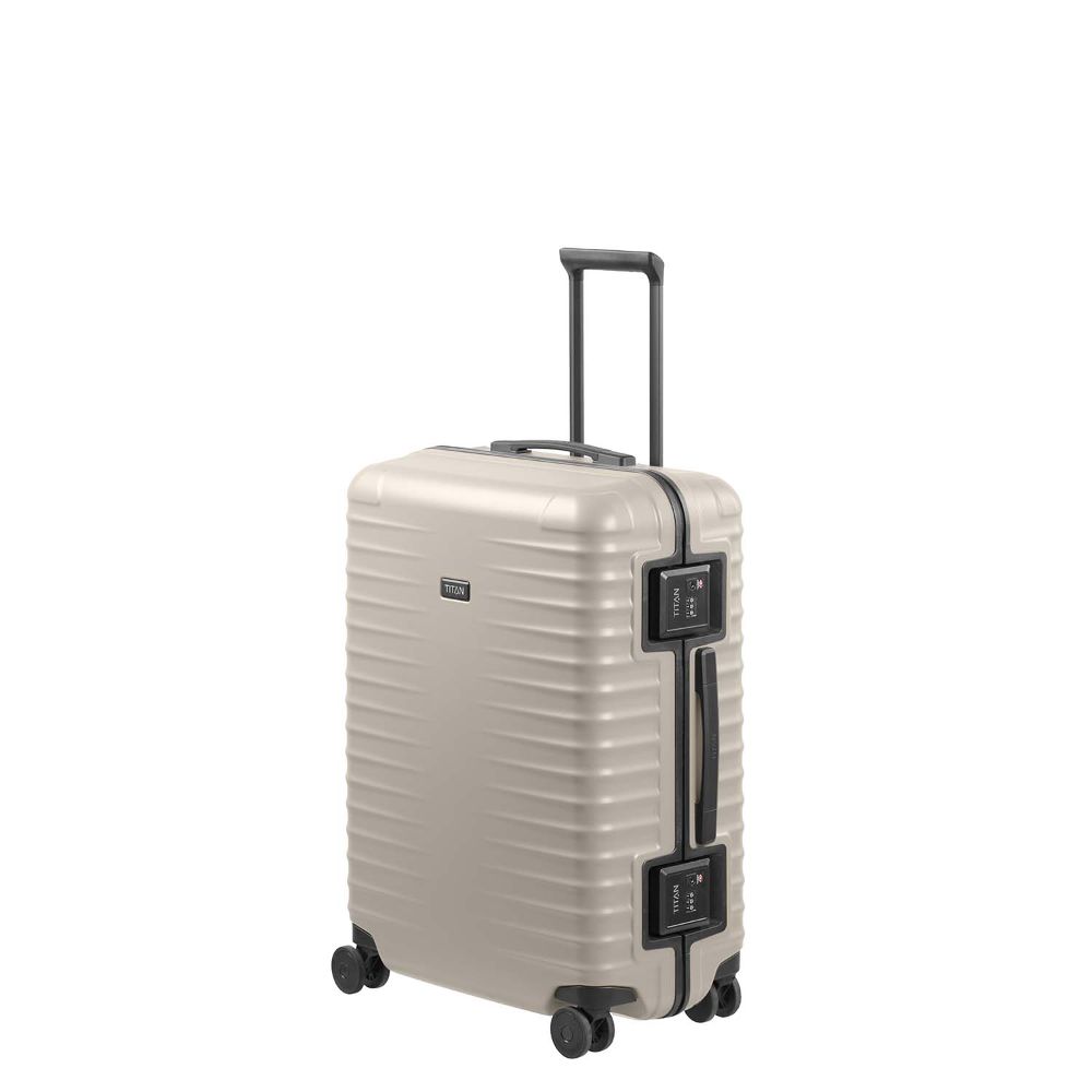 Titan Overseas Moonstone Grey Trolley M+ 69 cm