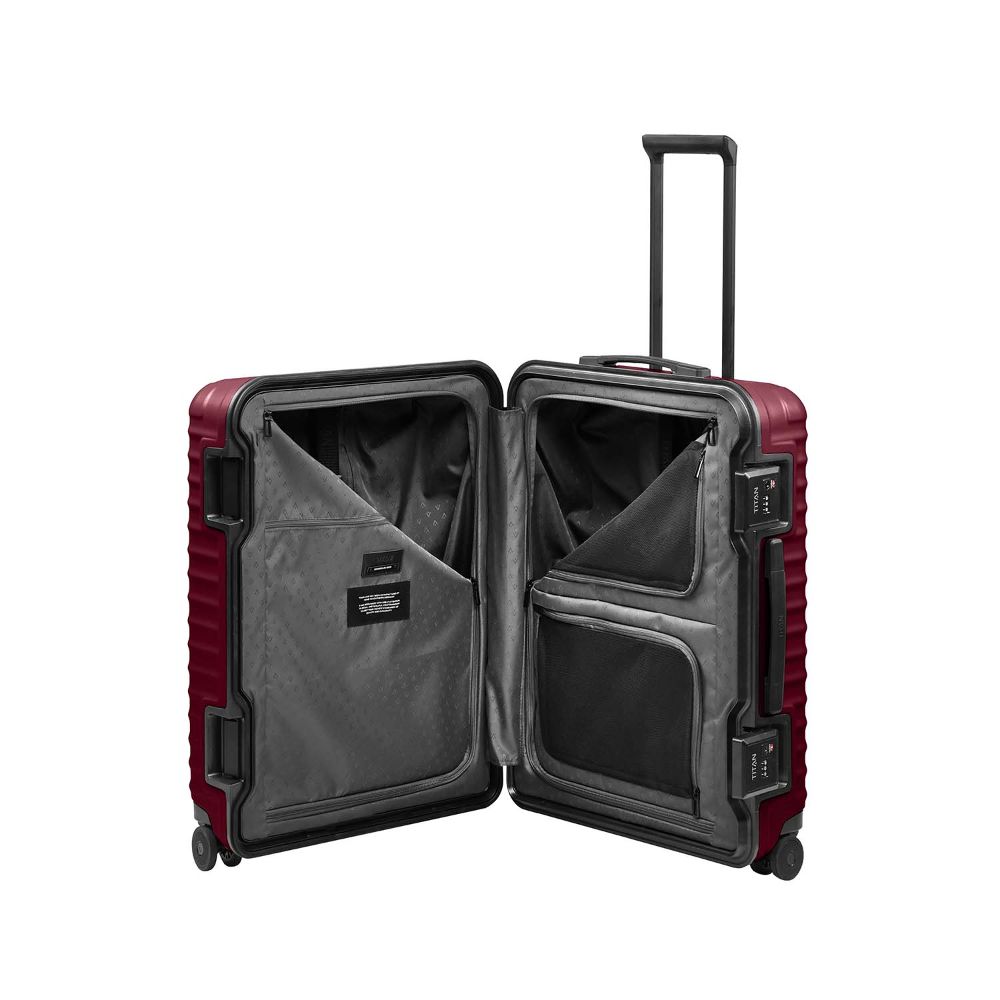 Titan Overseas Emberwood Red Trolley M+ 69 cm