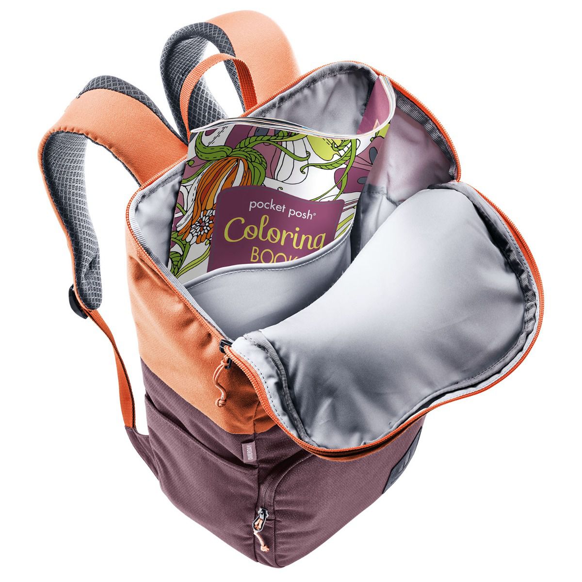 Deuter Overday Aubergine-Sienna Kinderrucksack
