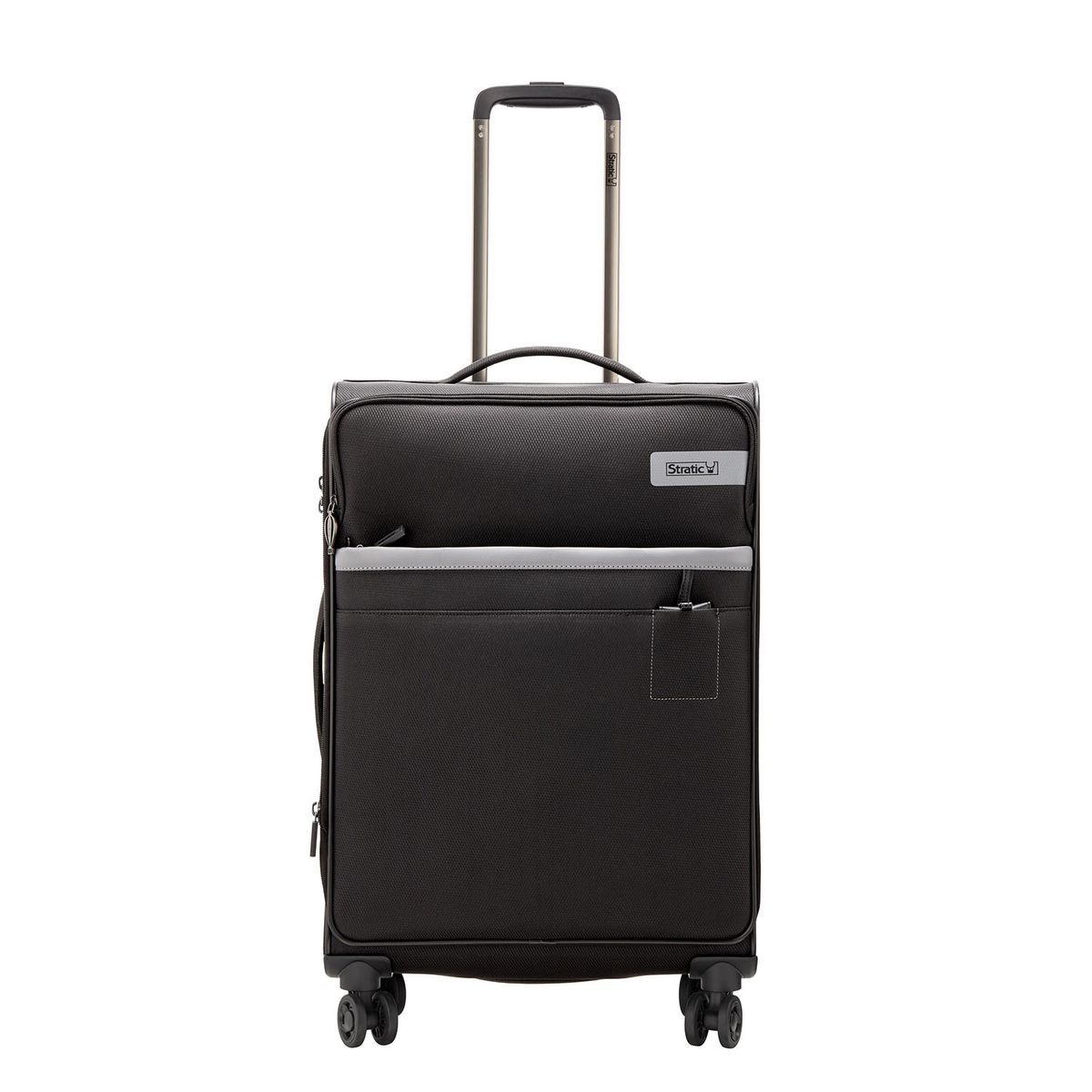 Stratic Light Black 4-Rollen Trolley M 68cm