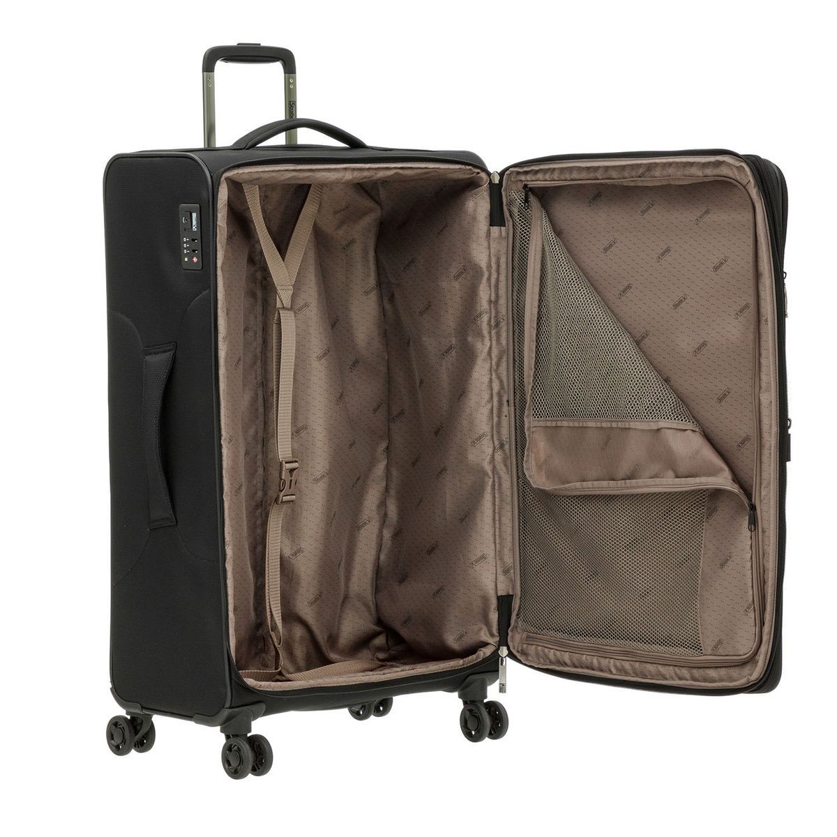Stratic Light Black 4-Rollen Trolley M 68cm